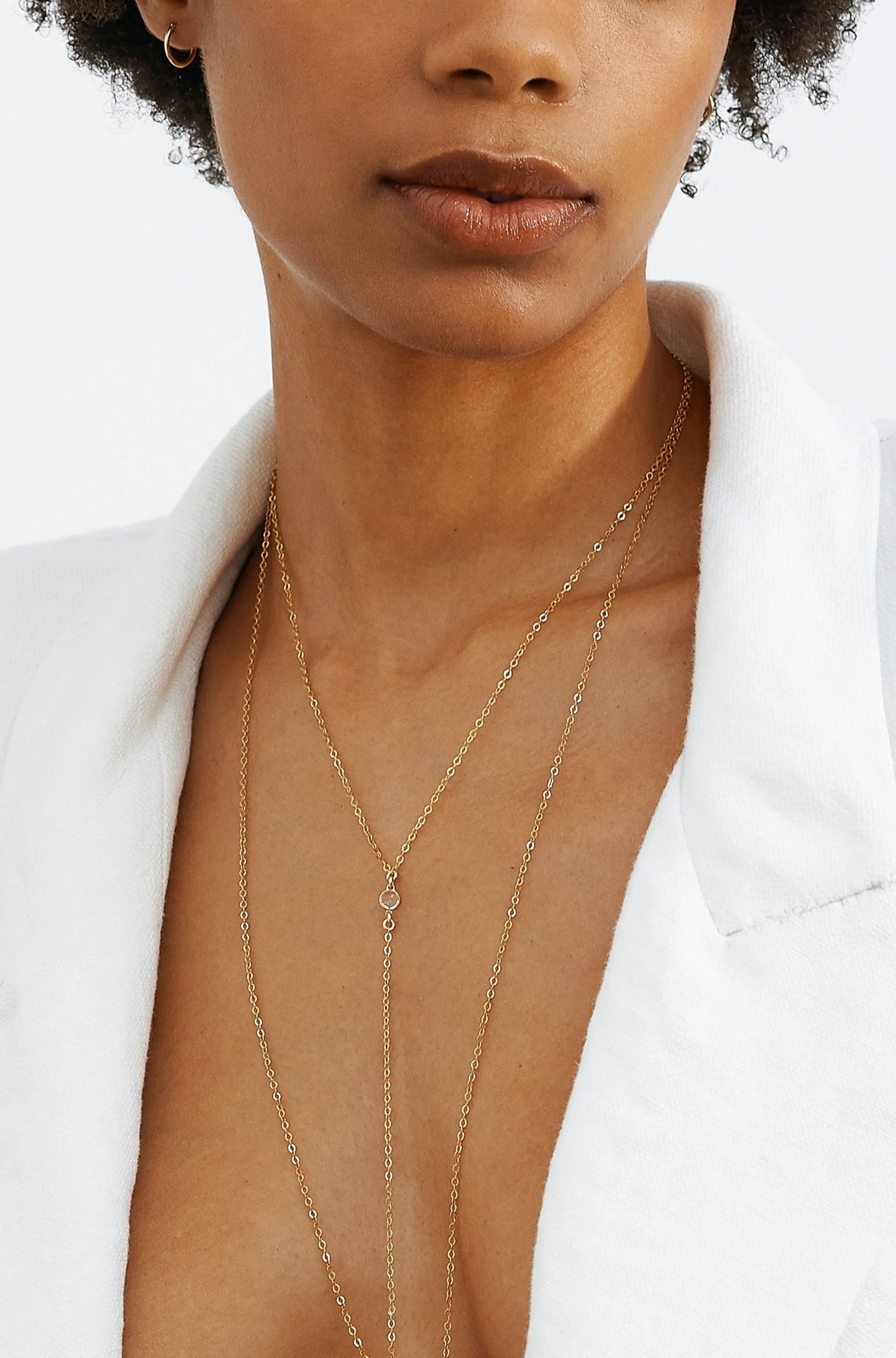 14K Emma Drop Necklace