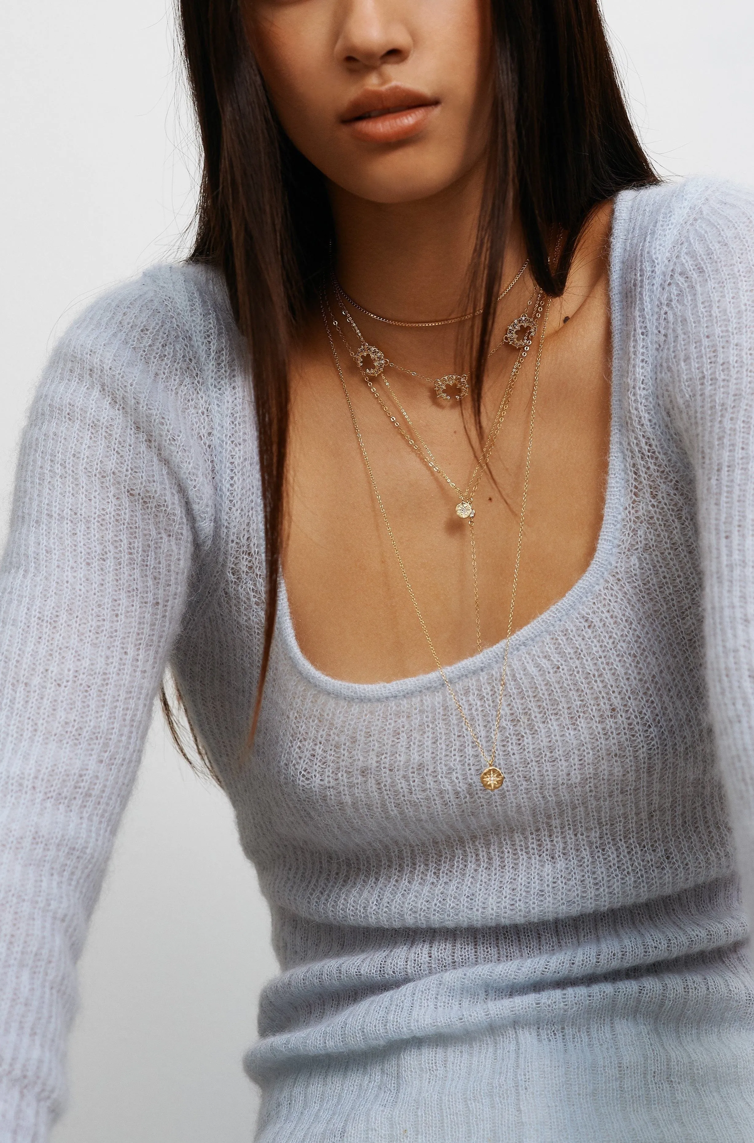 14K Emma Drop Necklace