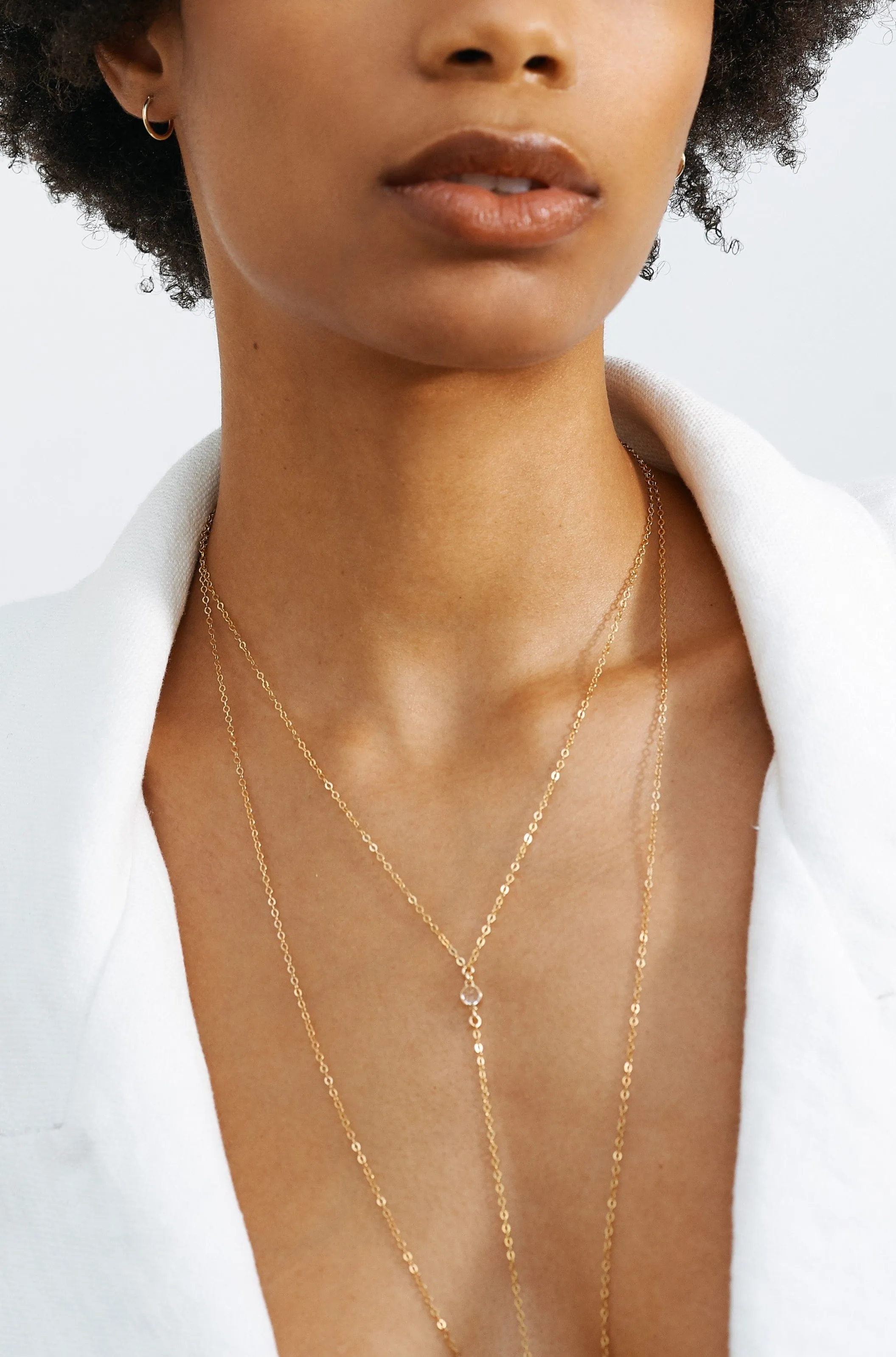 14K Emma Drop Necklace
