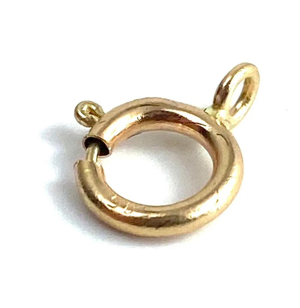 14K solid yellow gold clasp, SKU# 11-75-193