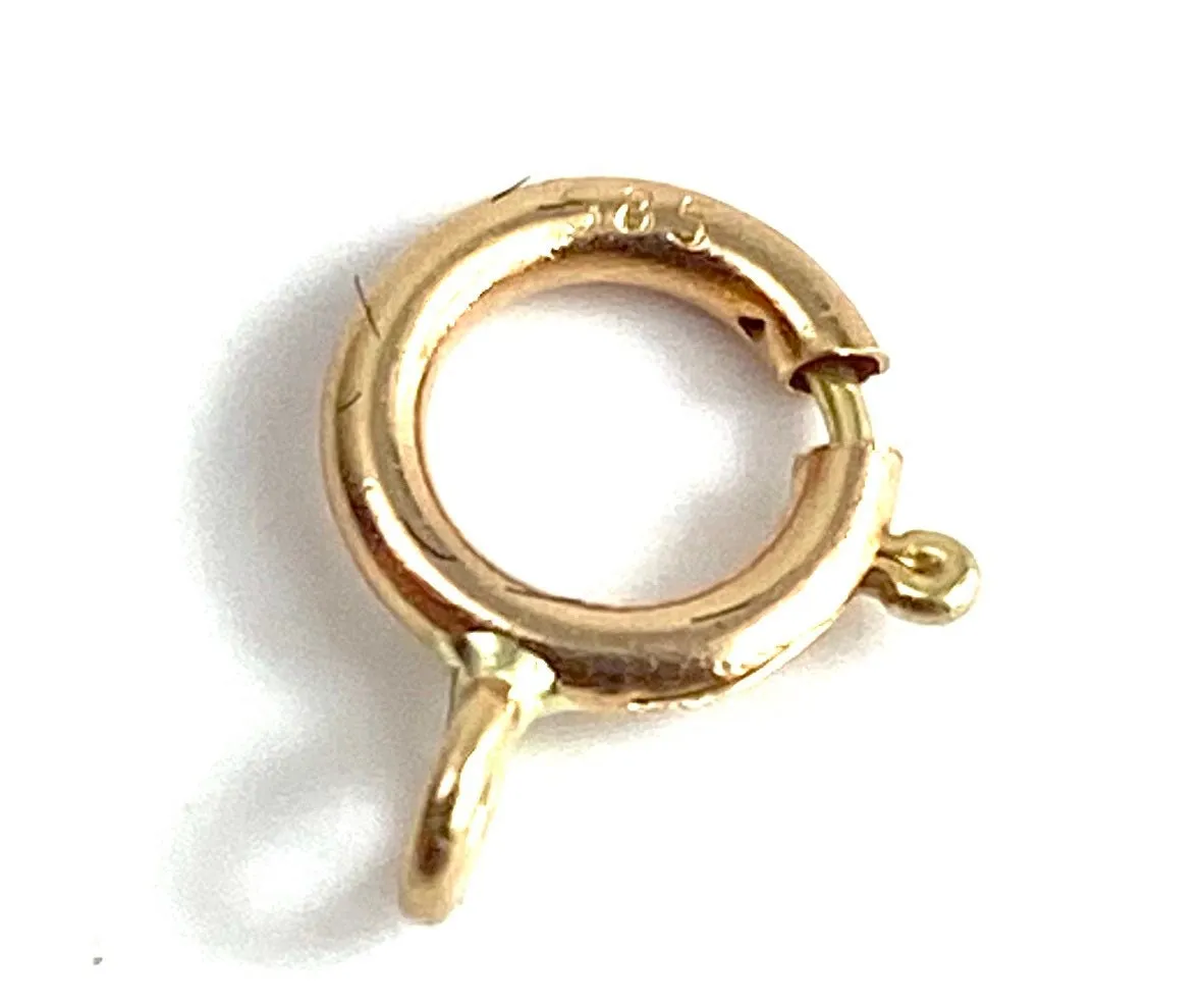 14K solid yellow gold clasp, SKU# 11-75-193