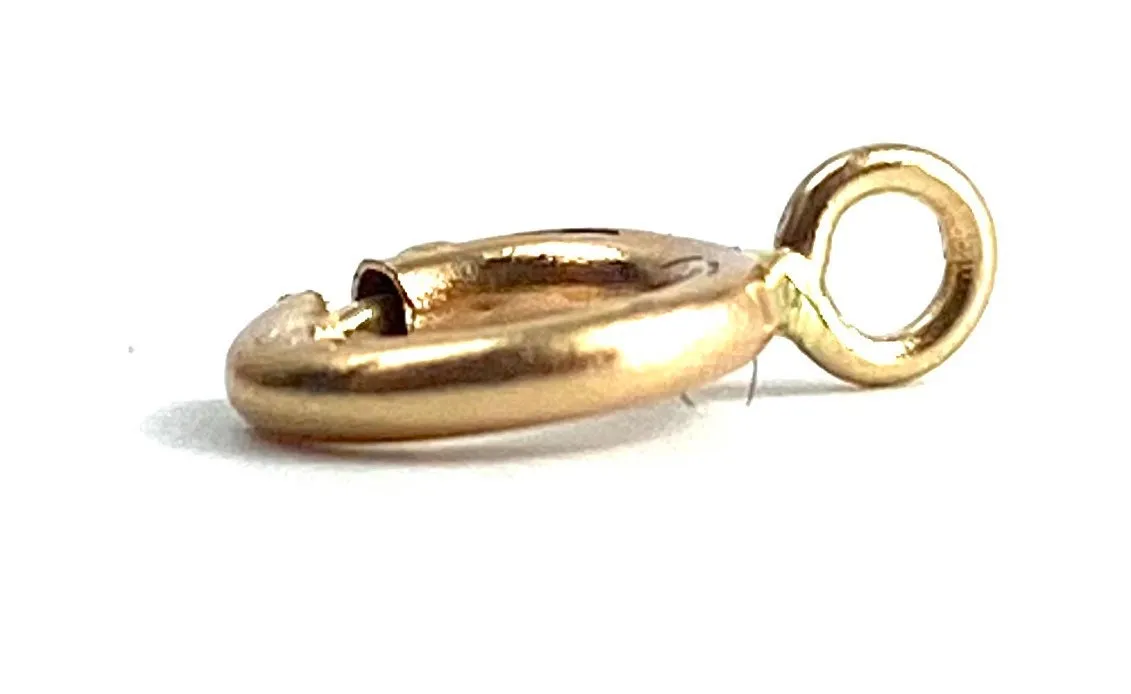 14K solid yellow gold clasp, SKU# 11-75-193