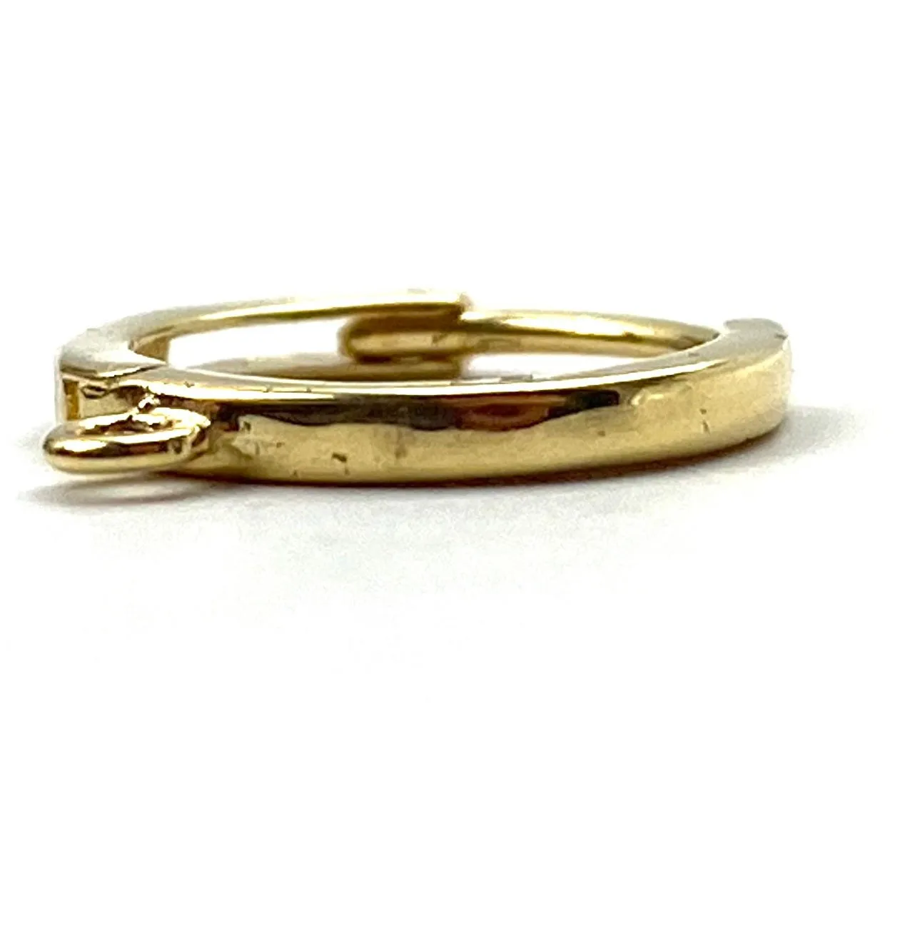 14K solid yellow gold HGGIE earring, SKU# 12-14-72