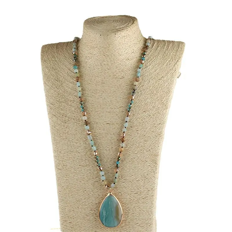6MM Natural StoneBeads Necklace Collection