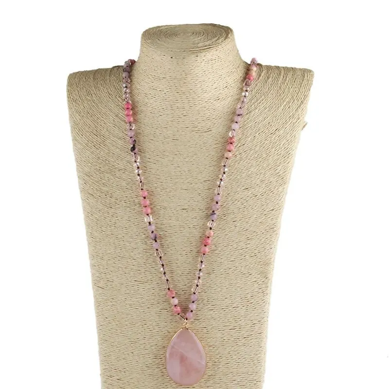 6MM Natural StoneBeads Necklace Collection