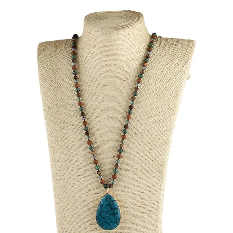 6MM Natural StoneBeads Necklace Collection