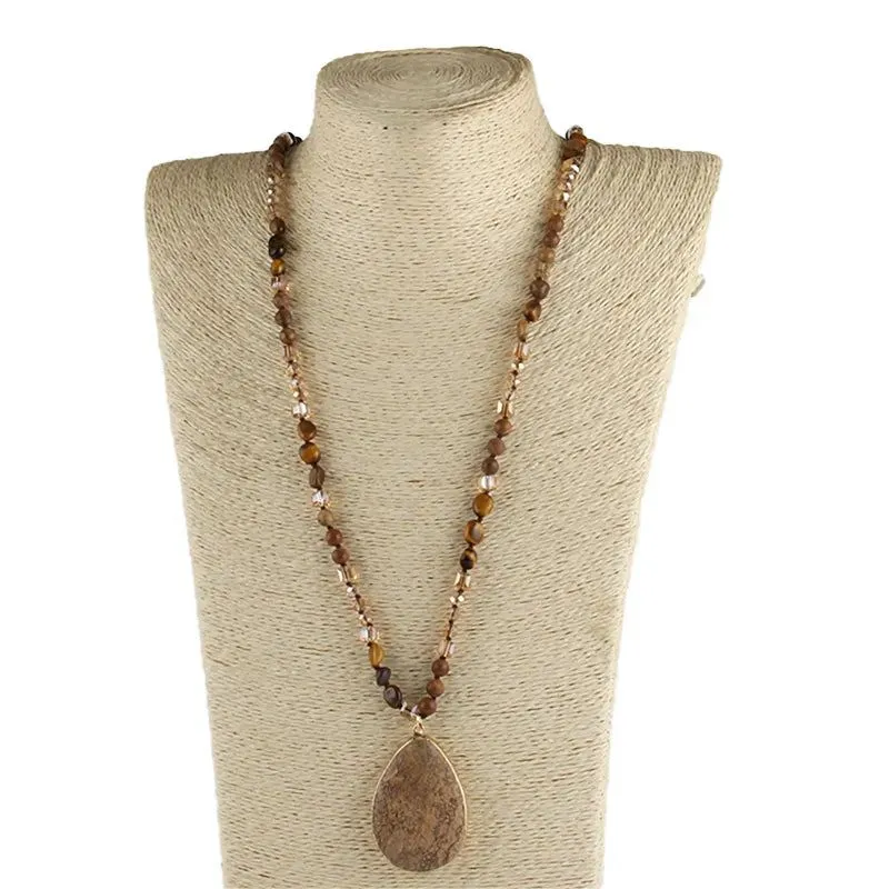 6MM Natural StoneBeads Necklace Collection