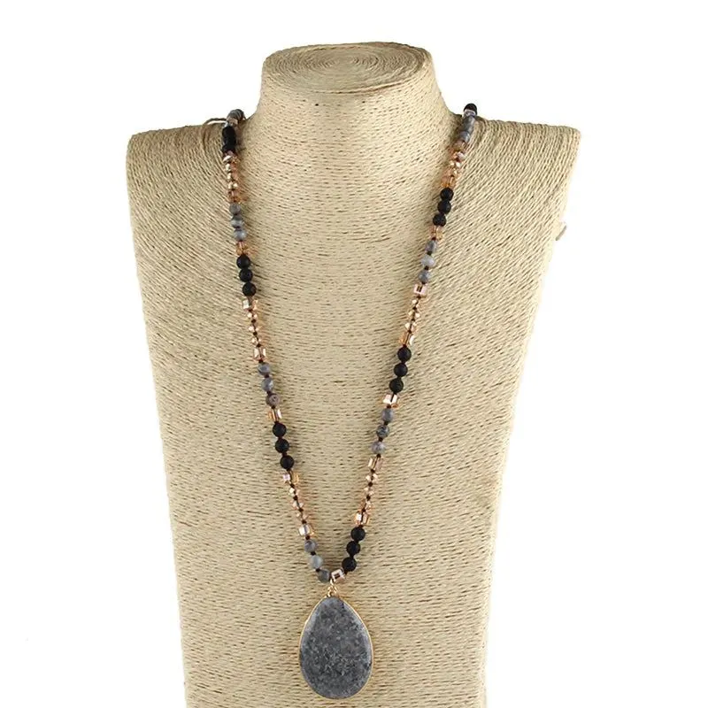 6MM Natural StoneBeads Necklace Collection
