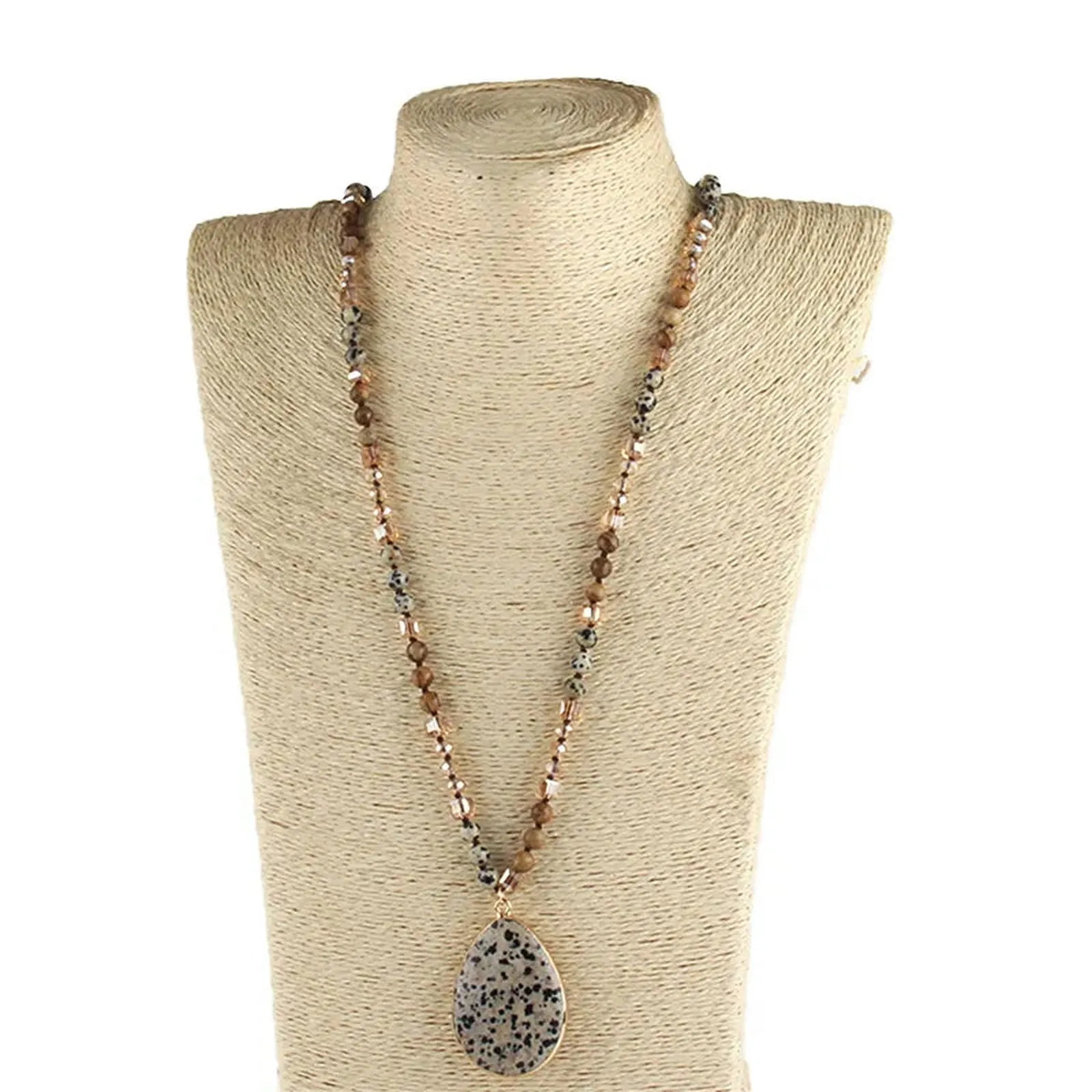 6MM Natural StoneBeads Necklace Collection