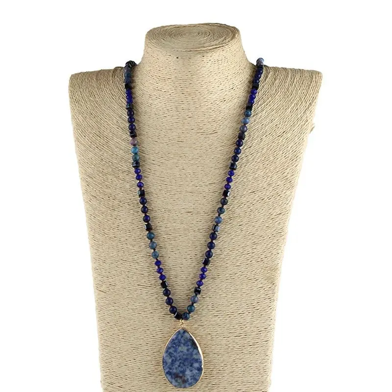 6MM Natural StoneBeads Necklace Collection
