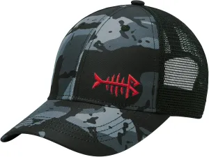 BASSDASH Altimate Fishing Hat Mesh Back for Men Women Adjustable Baseball Trucker Cap