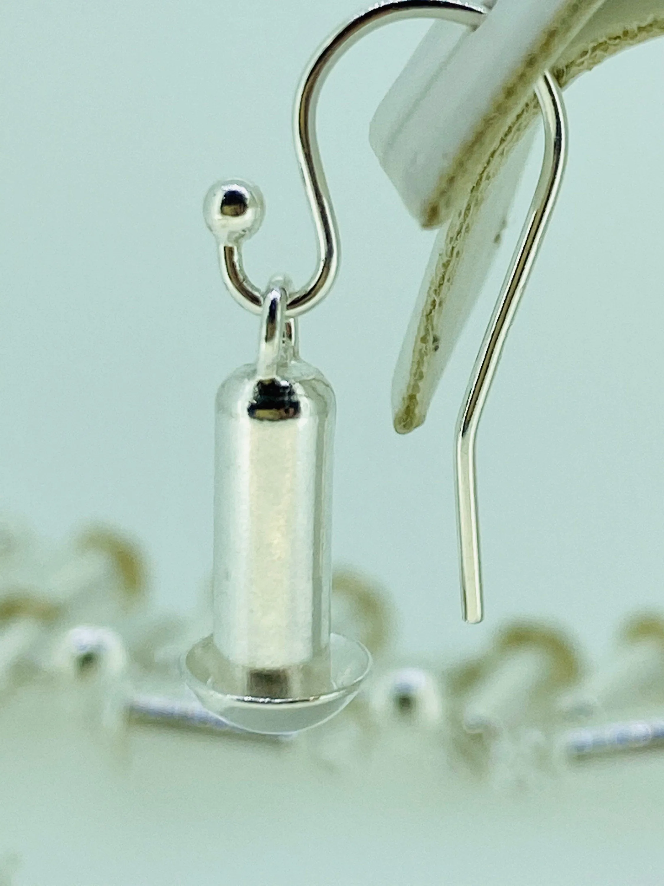 Bead Drop.Sterling Silver #5001702D