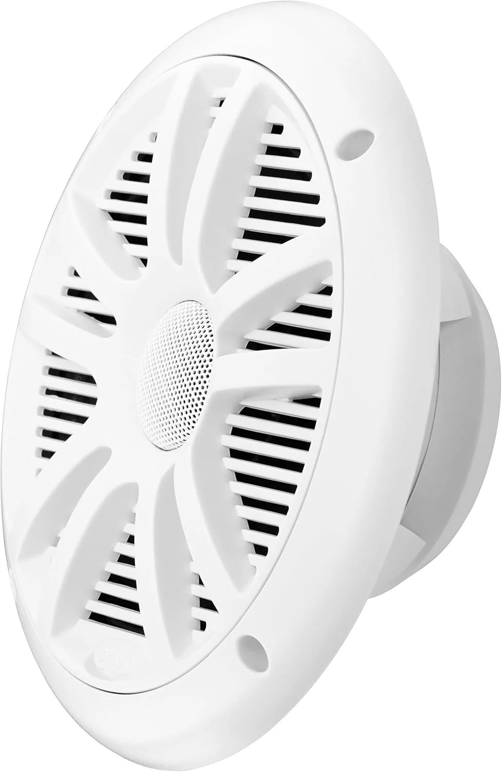 BOSS Audio Systems MR6W 6.5 Marine Speakers - 180 Watts (Per Pair), Full Range, 2-Way, Coaxial, 4 Ohms, Weatherproof
