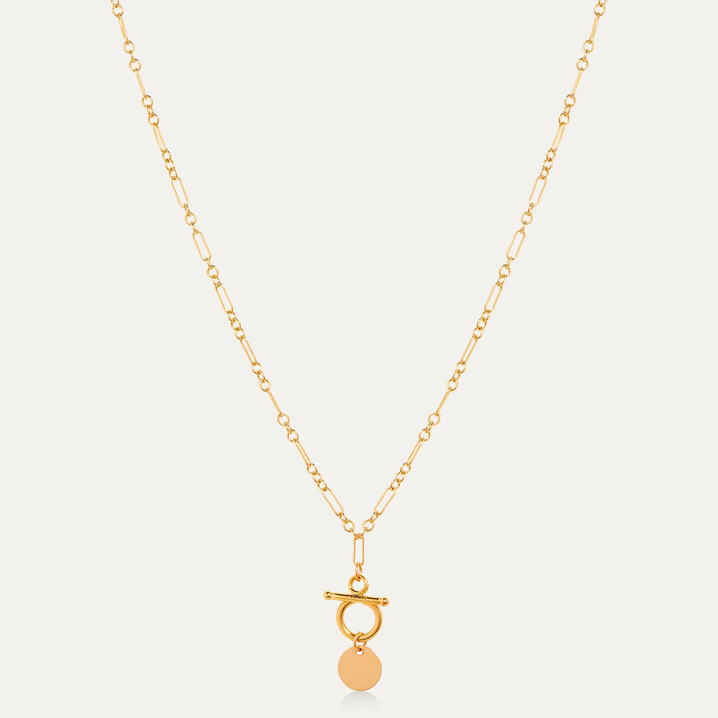 Calico Circle Necklace