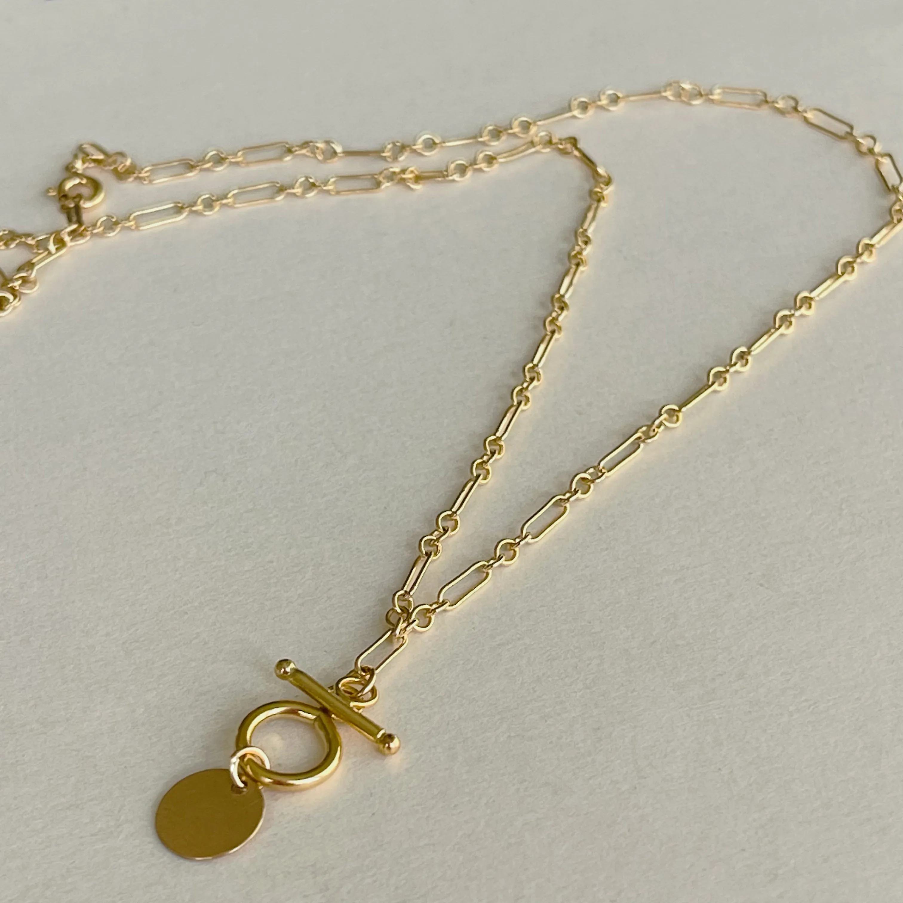 Calico Circle Necklace