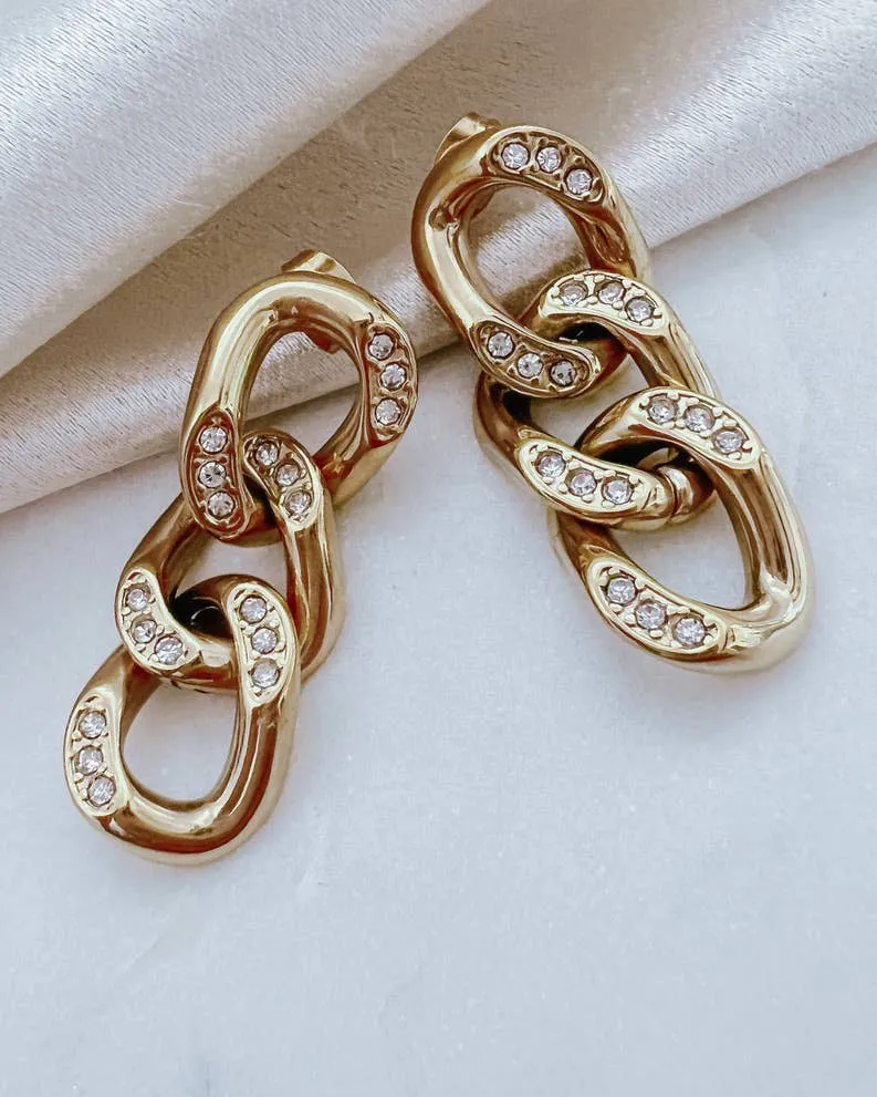 Chain Statement Earrings