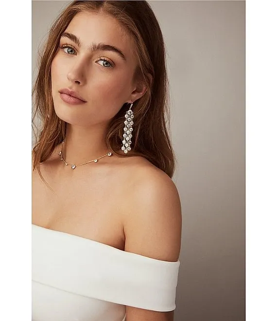 Clementine Choker Necklace In Silver