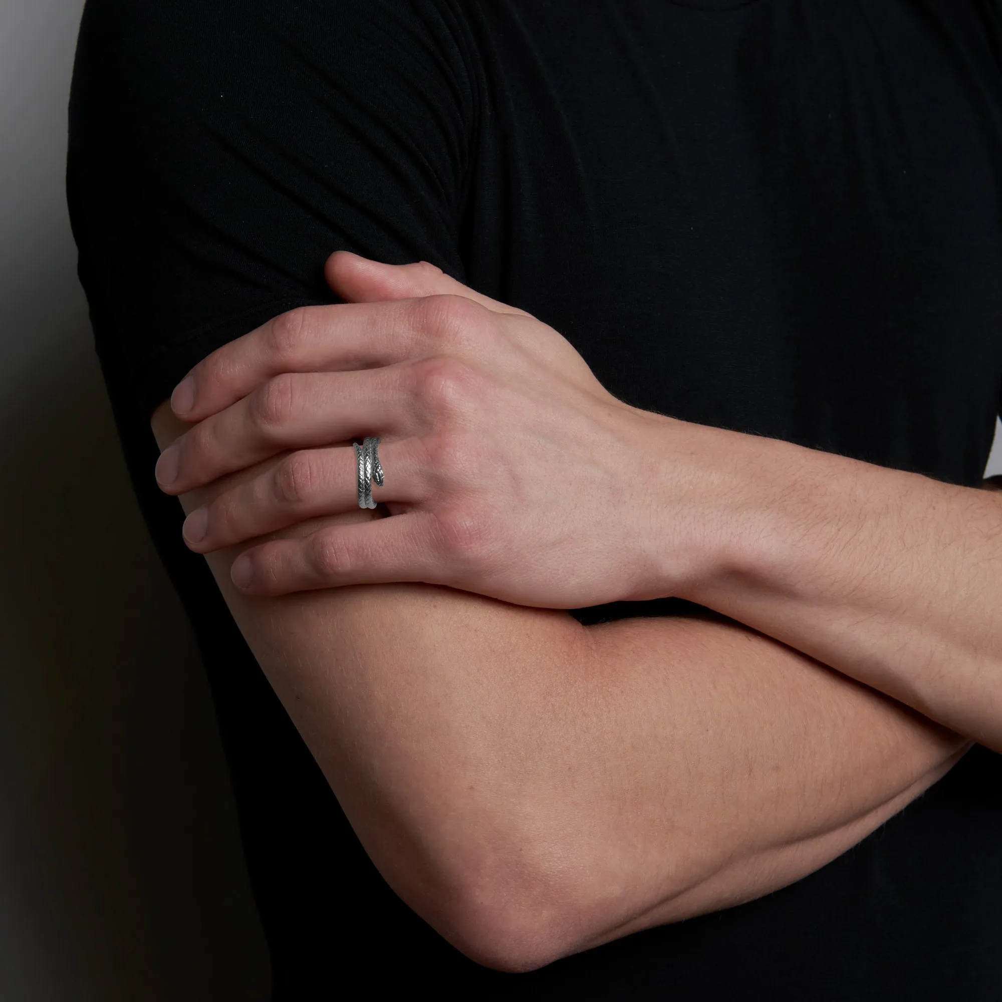 Coiled Snake Ring