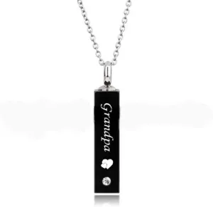 Cremation Jewelry Urn Necklaces for Ashes Keepsake Memorial Pendant Necklace