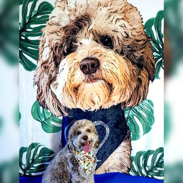 Custom Pet Art Fleece Blanket