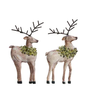 Deer Cut-Out Ornament (2 styles)