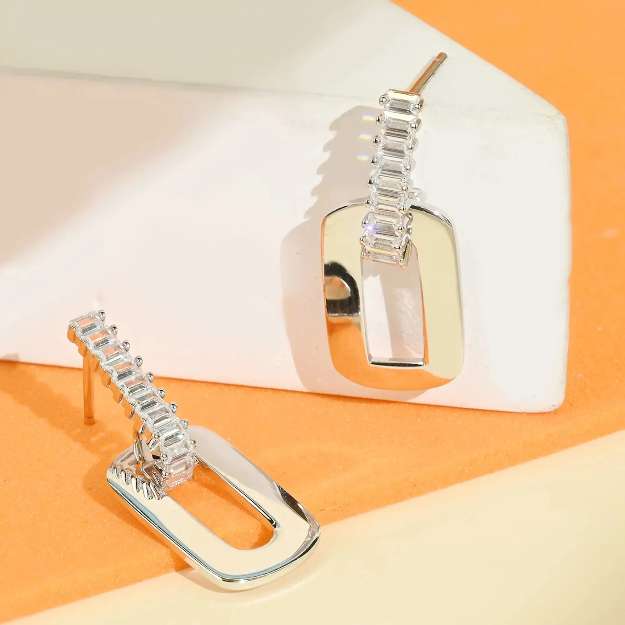 Elegant Crystal Danglers