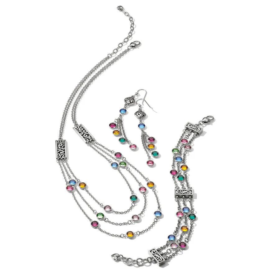 Elora Gems Multi Layer Necklace