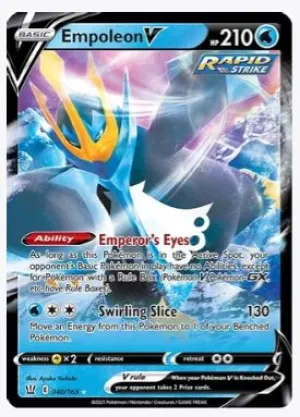 Empoleon V SWSH05: Battle Styles # 040/163