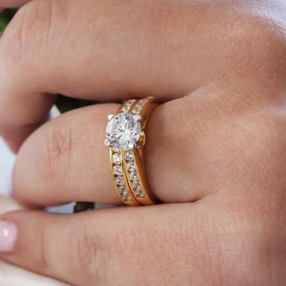 Enchanting Duo Ring Set