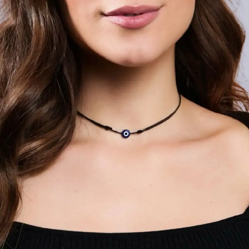 Evil Eye Choker - Mystical & Protective