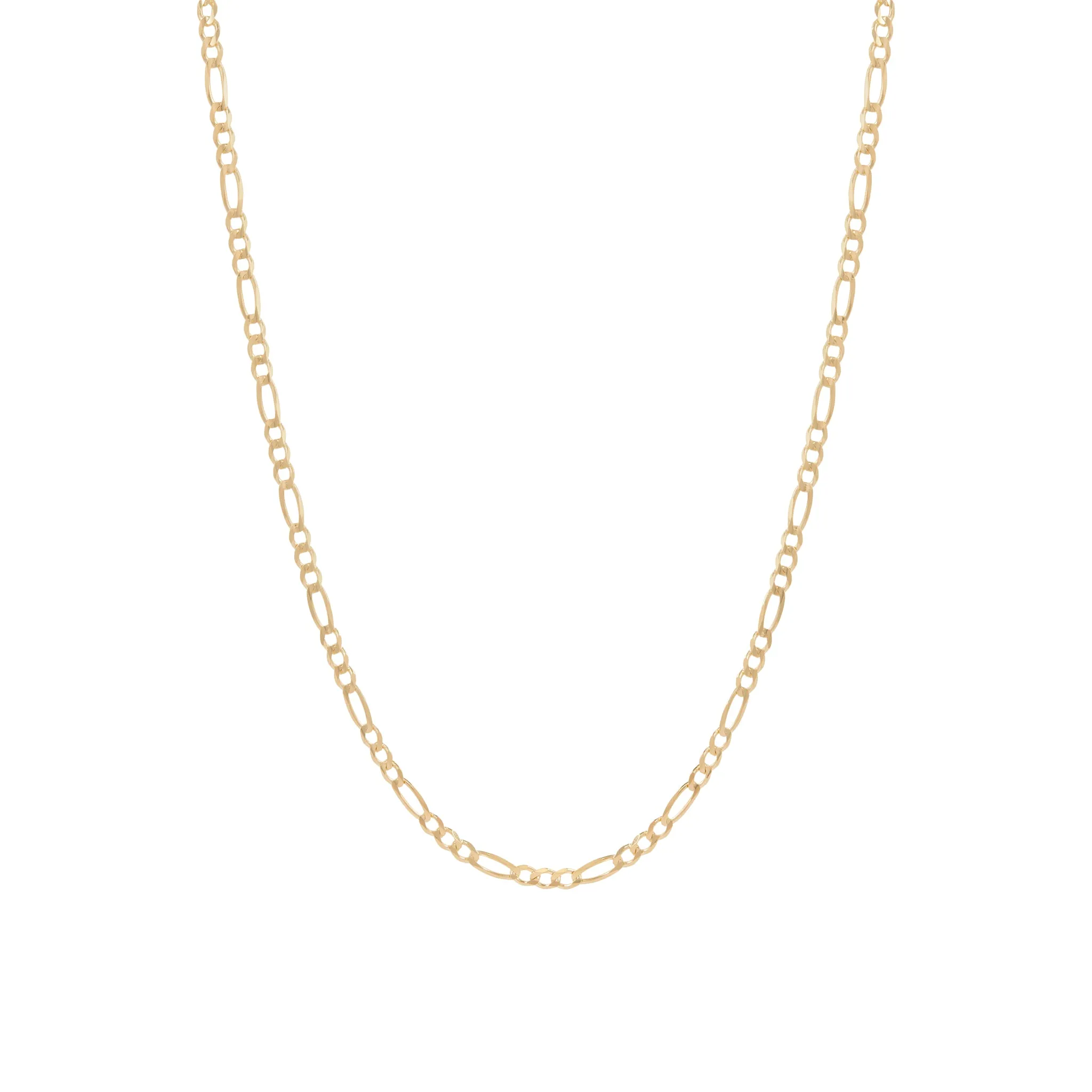 Figaro Necklace - Solid Gold