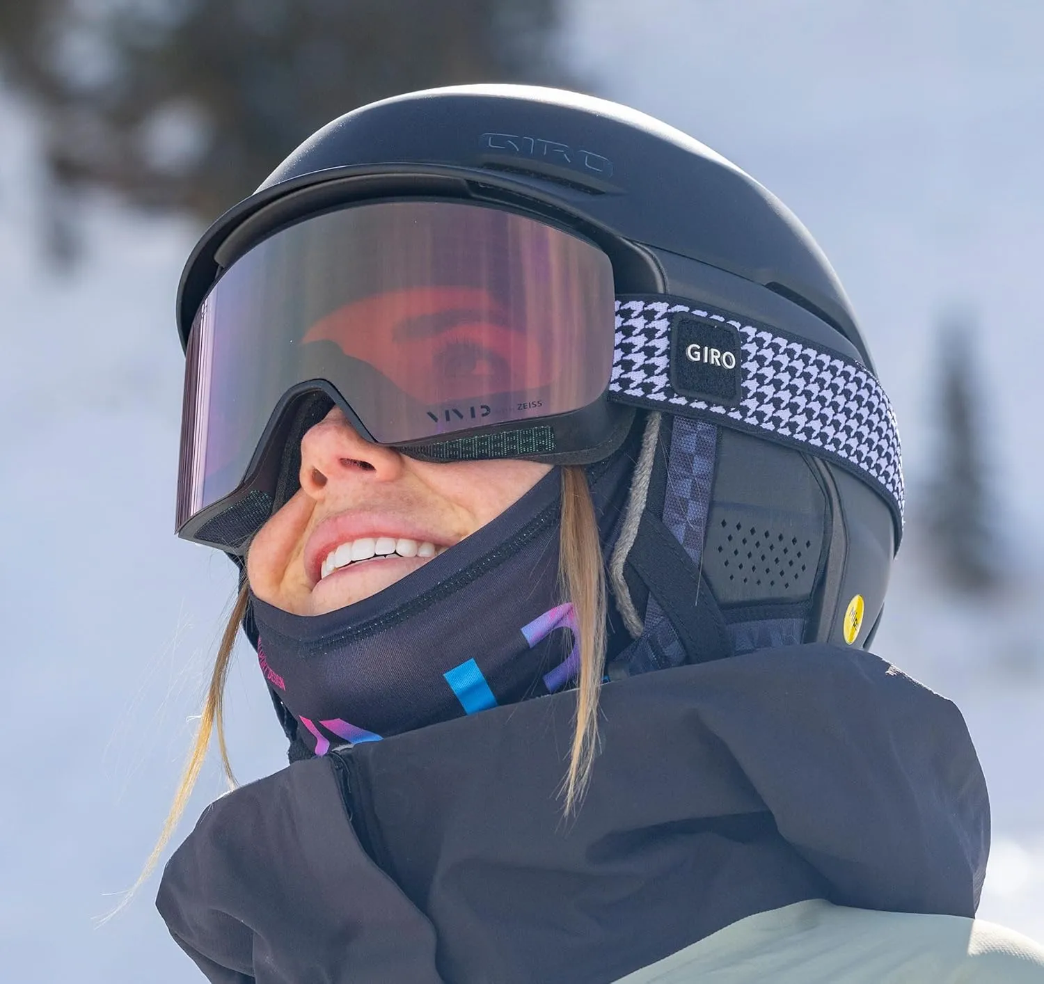 Giro Ella Ski Goggles - Snowboard Goggles for Women - Quick Change with 2 VIVID Lenses - Anti-Fog Vent Tech - OTG