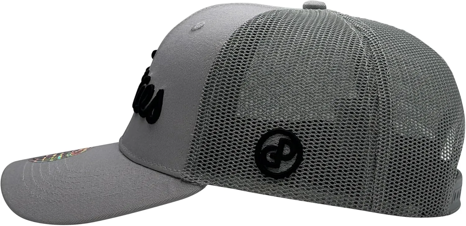 GP POWER GOLF Original Titties Mesh Hat - White Trucker Cap with Adjustable Strapback