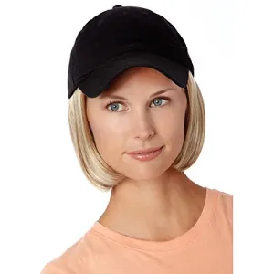 Henry Margu (Shorty Hat Black - Synthetic Baseball Cap Wig in 12AH