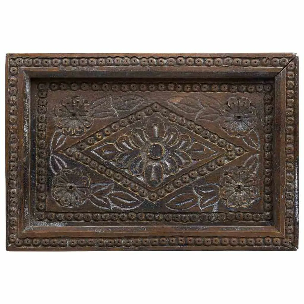 Jewelry box Alexandra House Living White Grey Mango wood 20 x 9 x 29 cm