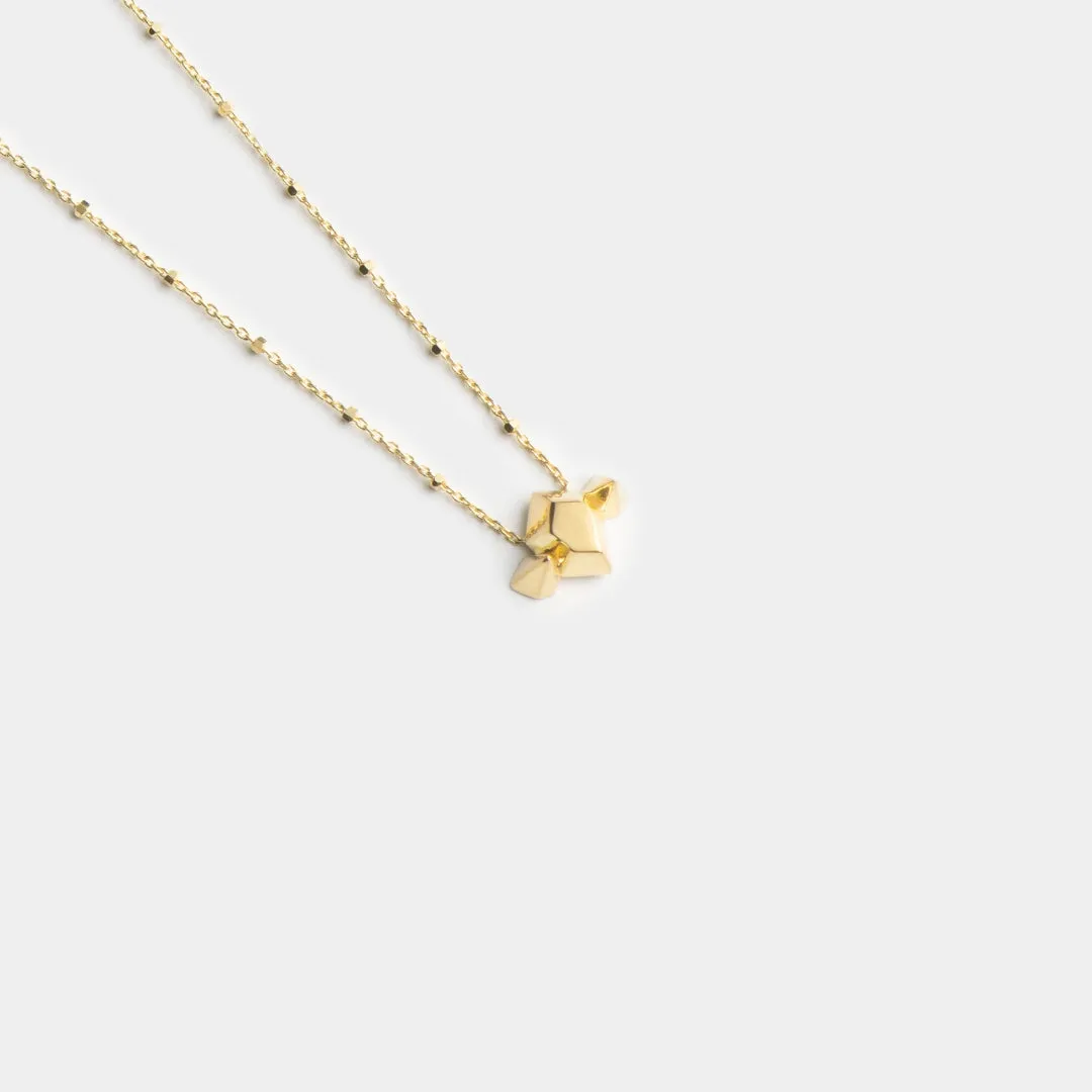 Just a dream - necklace - sterling silver 925 - gold plated