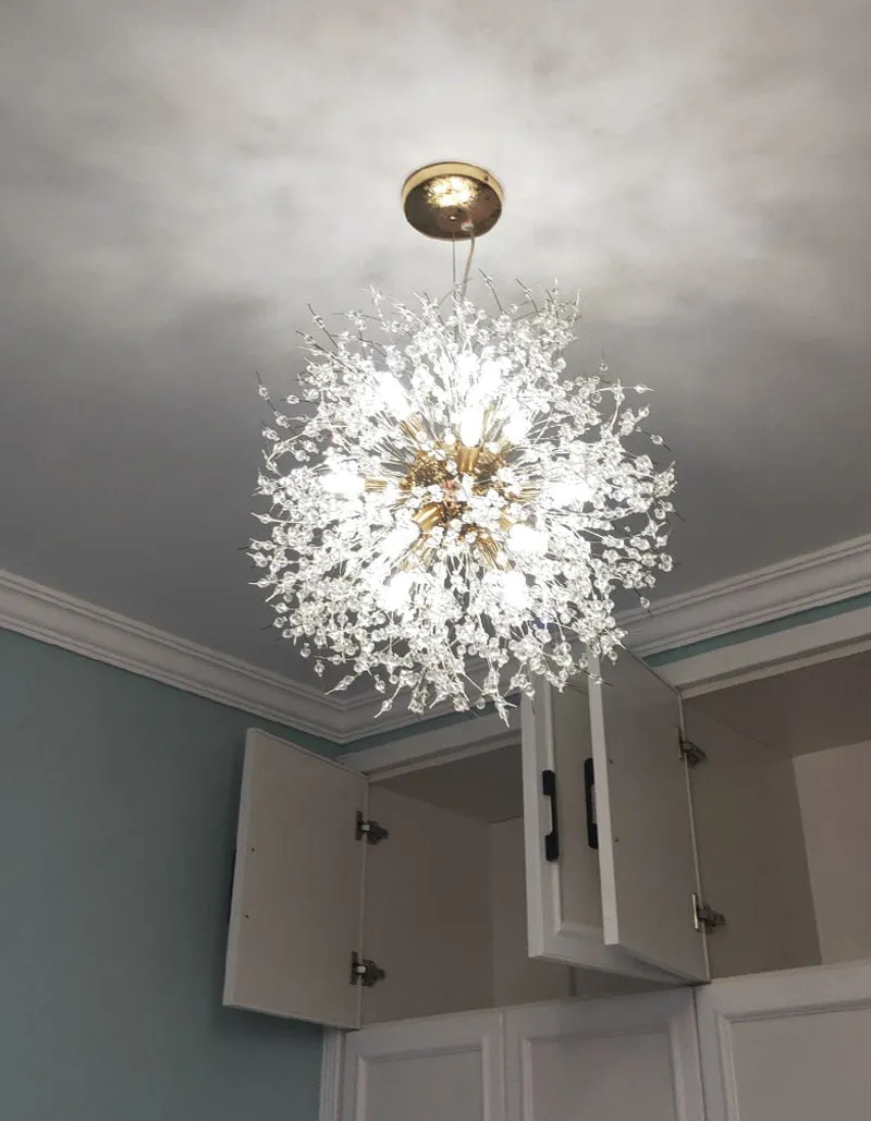 LYF Firework LED Modern Crystal Chandelier