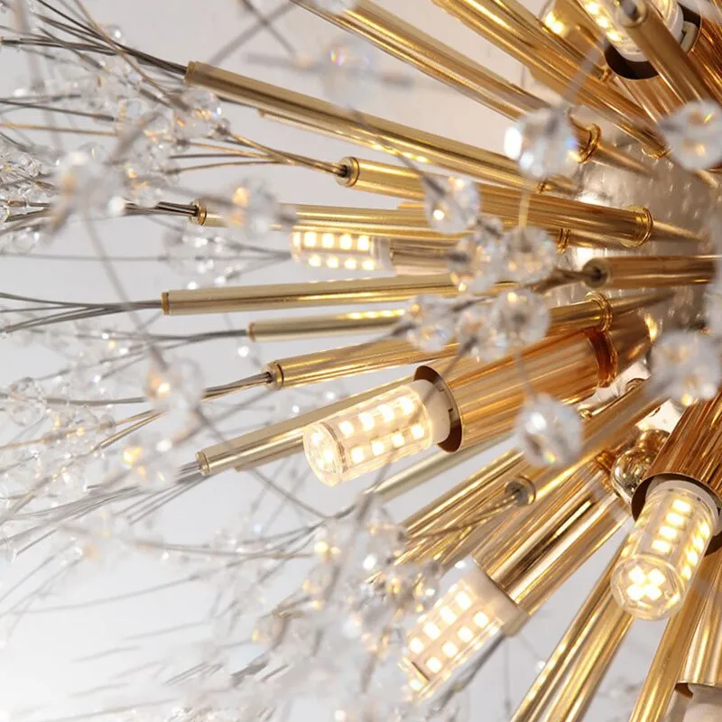 LYF Firework LED Modern Crystal Chandelier