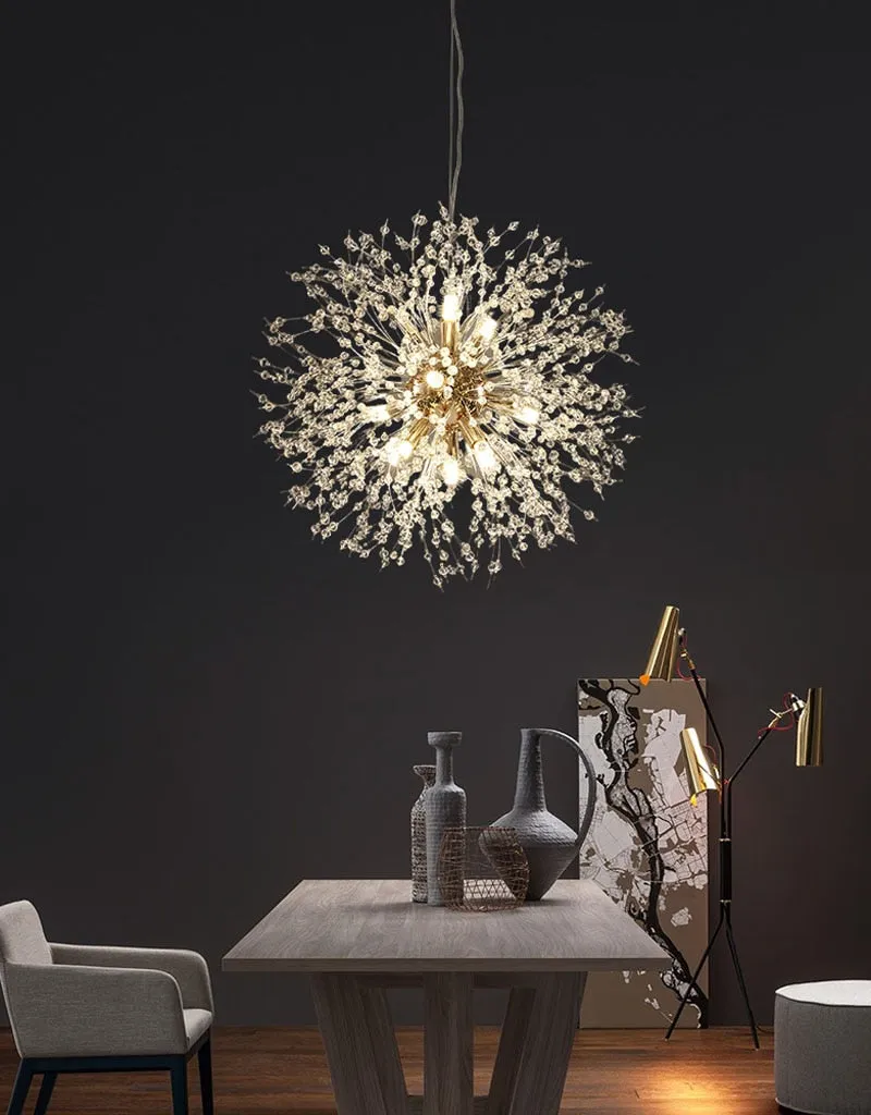 LYF Firework LED Modern Crystal Chandelier