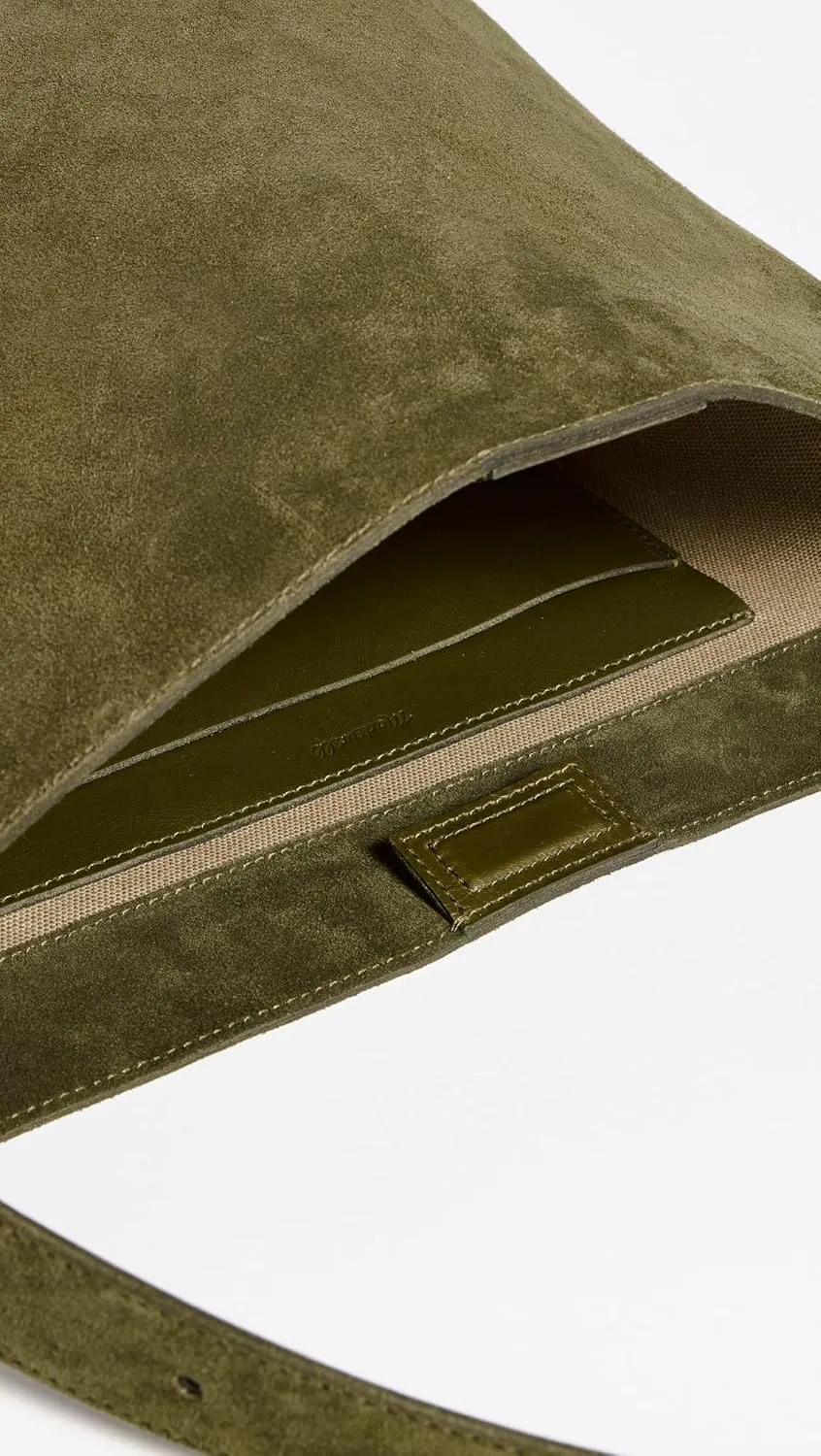 Madewell Women's The Essential Bucket Tote in Suede