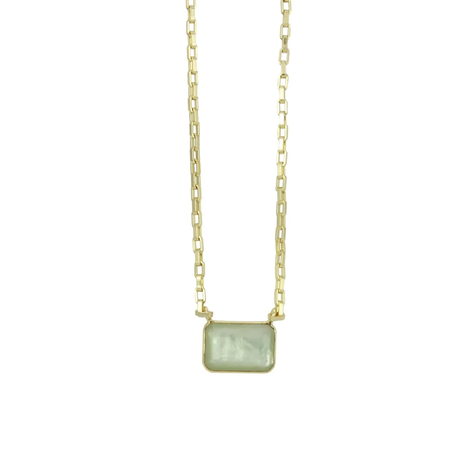 Marcia Moran Guilia Simple Gemstone Necklace