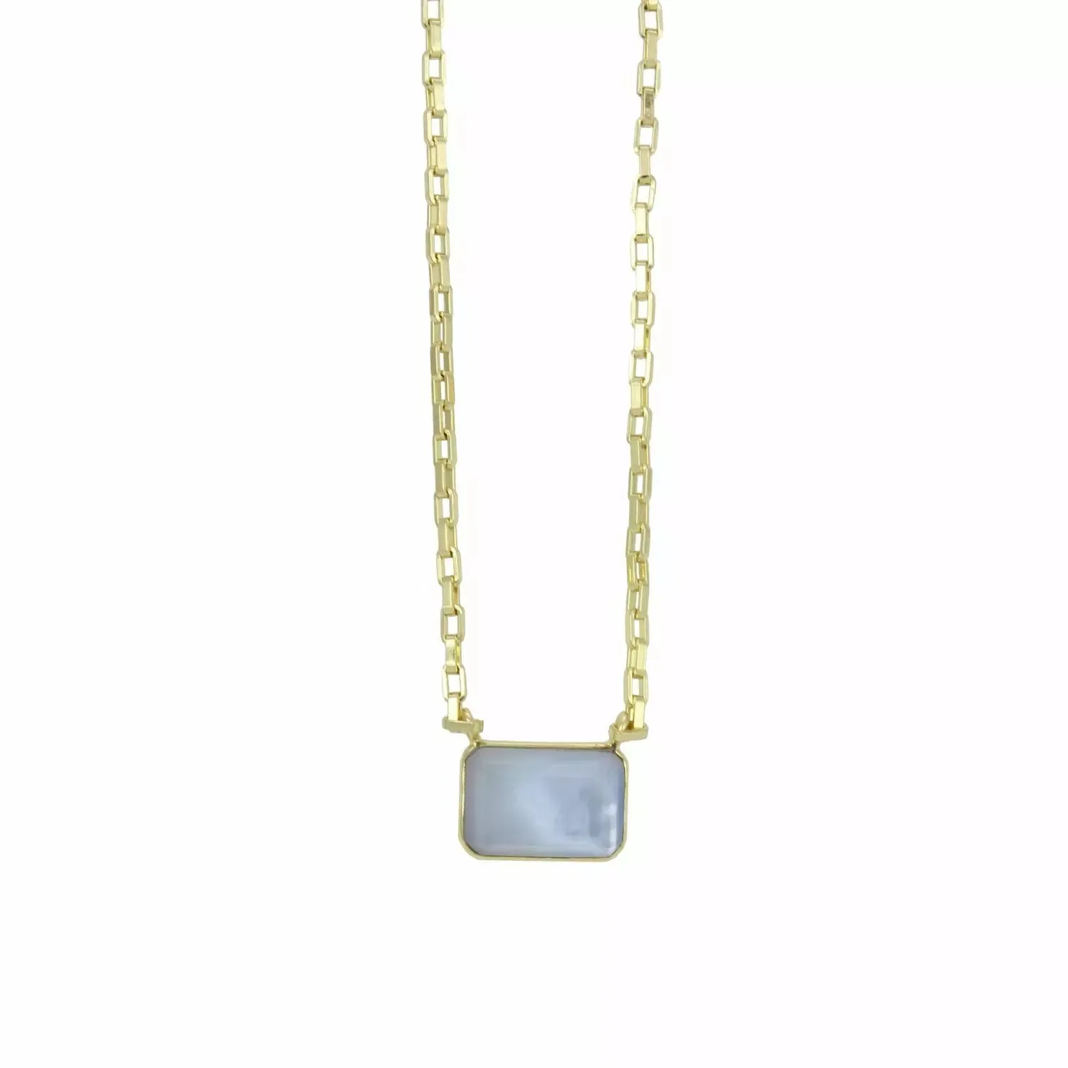 Marcia Moran Guilia Simple Gemstone Necklace