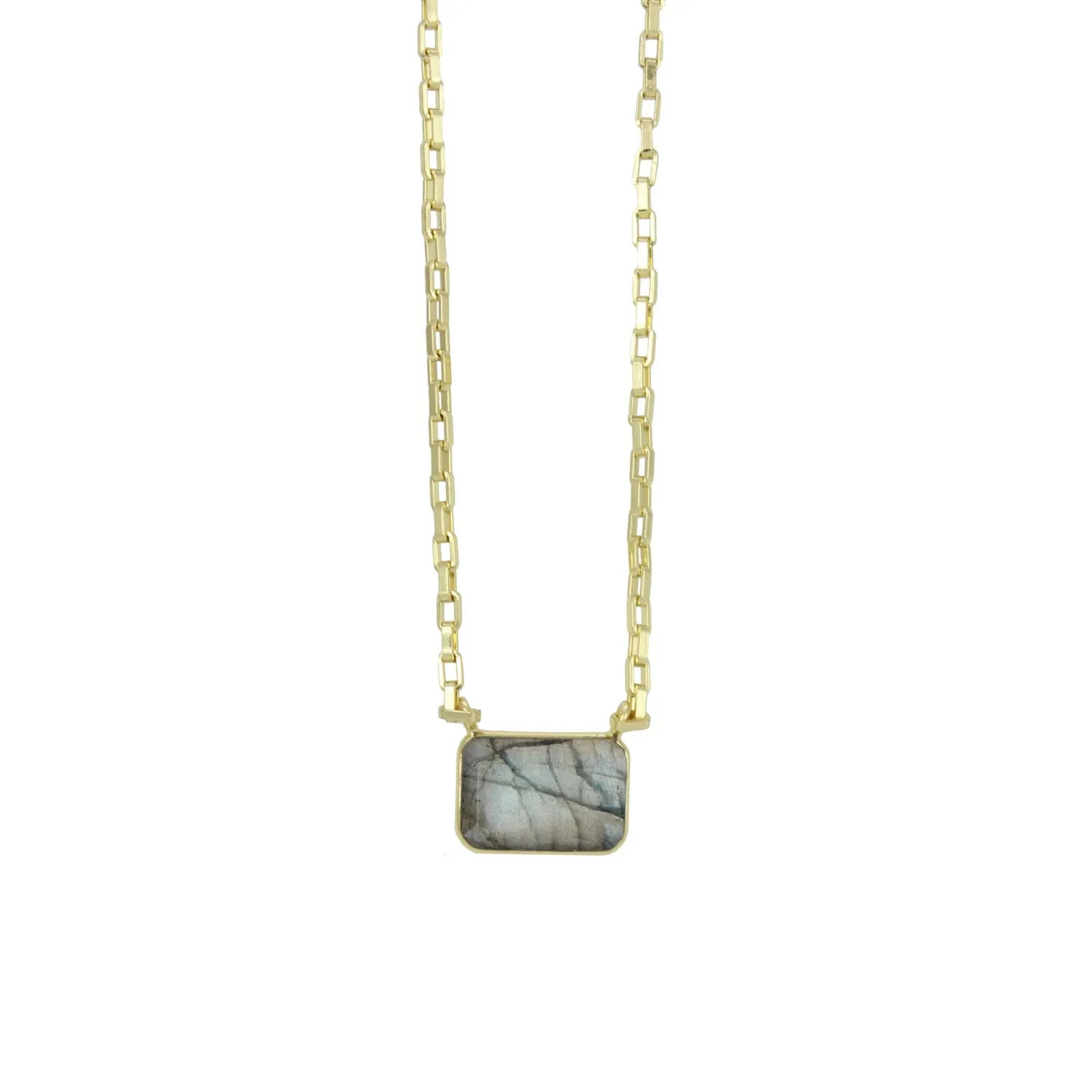Marcia Moran Guilia Simple Gemstone Necklace
