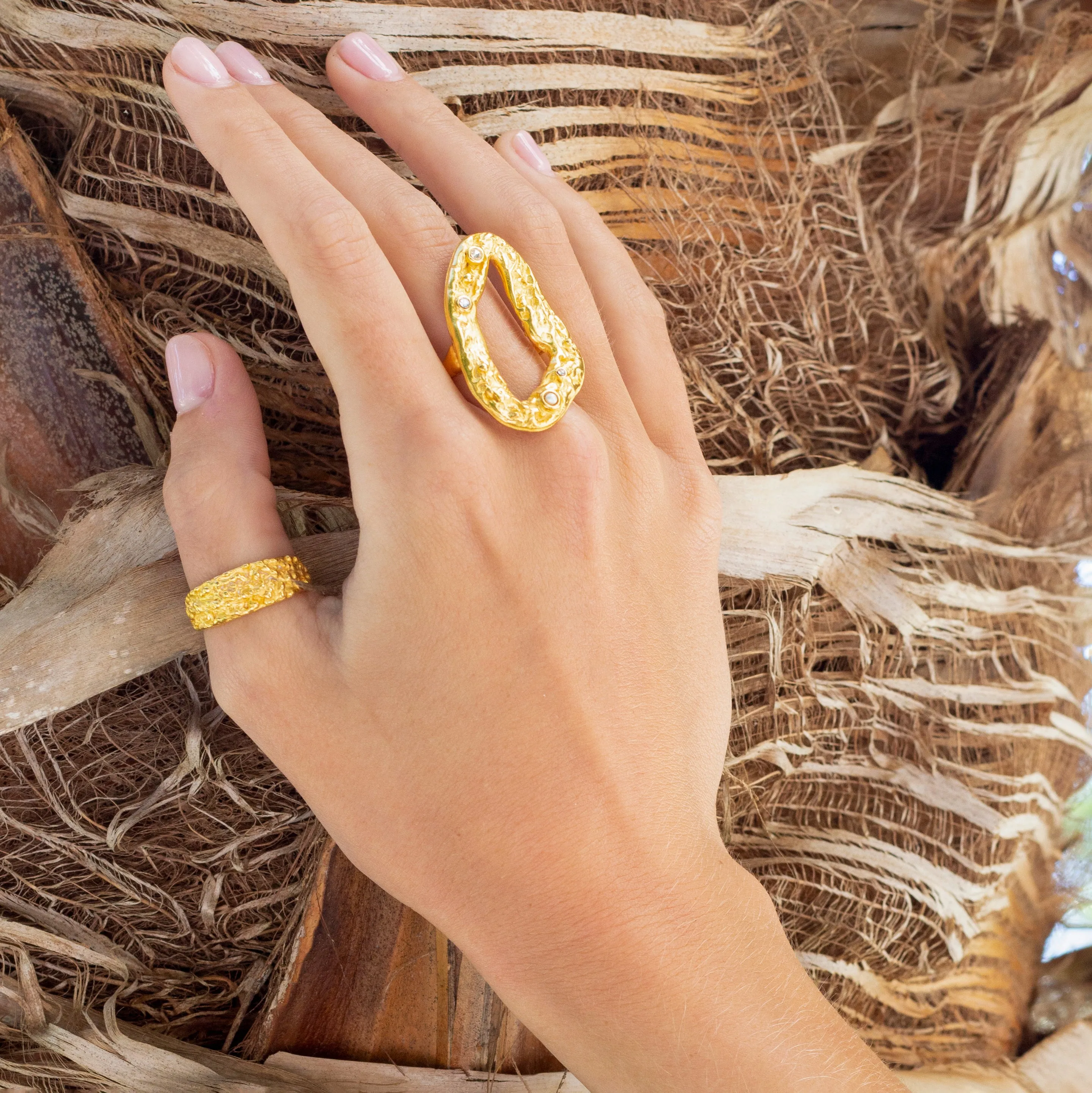 Sandbar Statement Ring