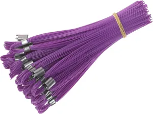 Stake Chaser Ground Marking Whiskers Purple 6 Inch 25-Count (Flags only, no Nails) for Survey, Landscape Design, Construction Markers, Property Line Markers, Trail Markers