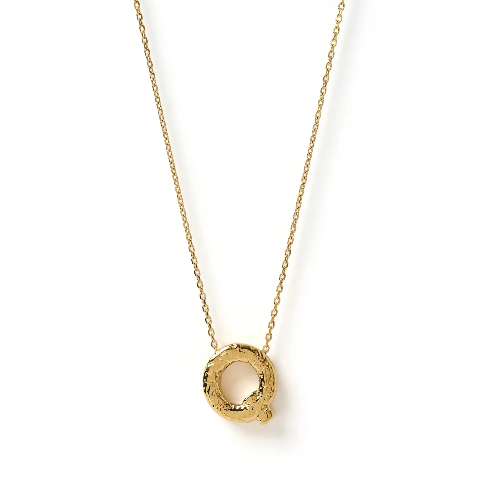 Statement Gold Letter Necklace