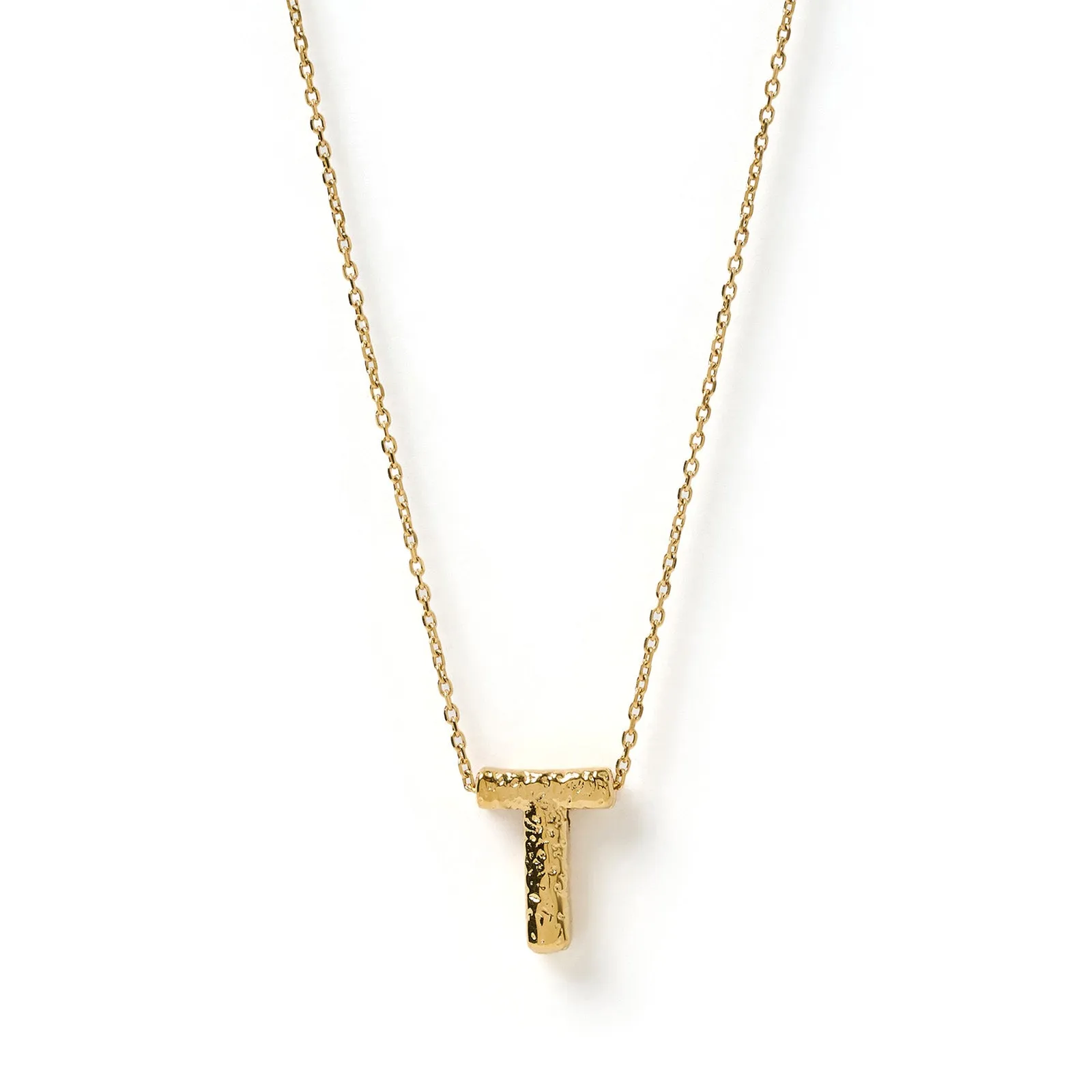 Statement Gold Letter Necklace