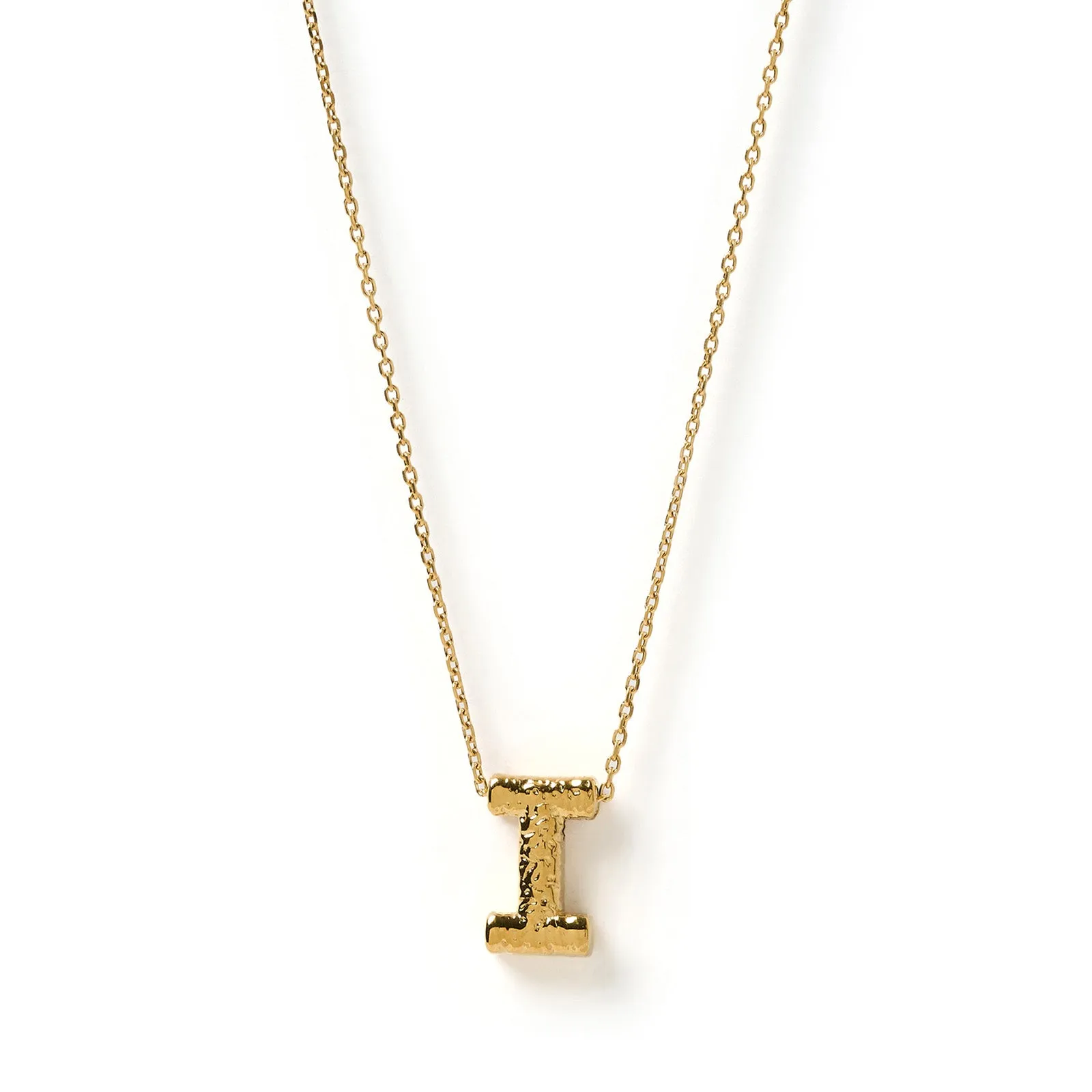 Statement Gold Letter Necklace