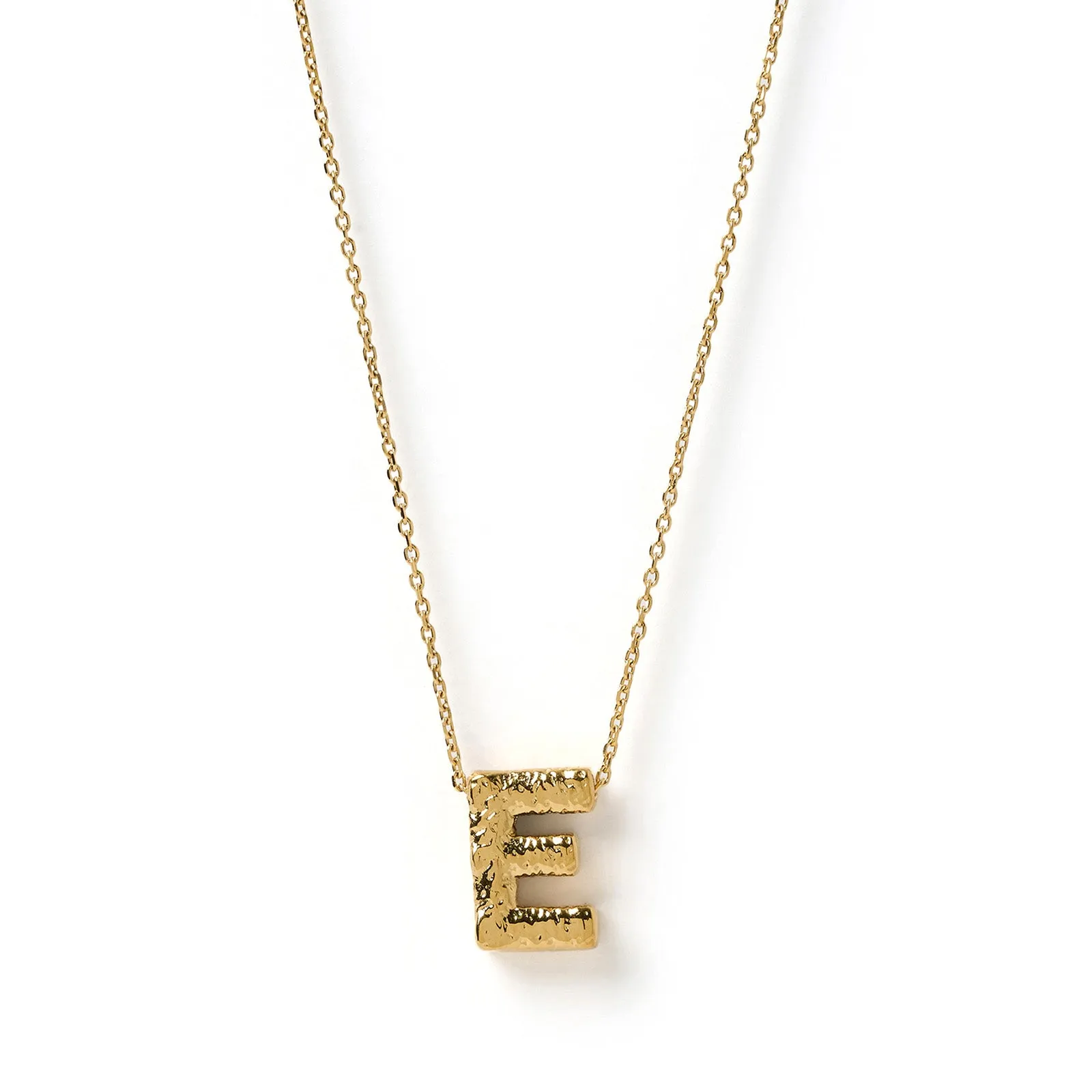 Statement Gold Letter Necklace