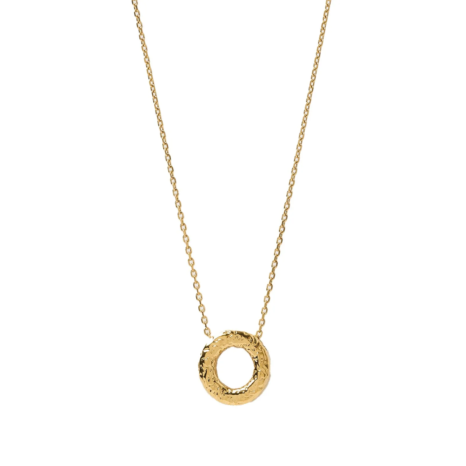 Statement Gold Letter Necklace
